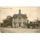 2 x cpa 91 BRUNOY. La Pyramide ave Tabac Buvette et la Mairie 1927