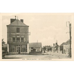 72 CONLIE. Les Hôtels de la Gare