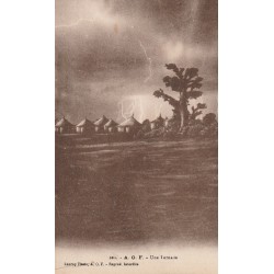 A.O.F Côte d'Ivoire BOUAKE. Une Tornade