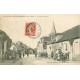 72 LE GRAND SAINT-GEORGES. Le Haut du Bourg 1909 avec Curé