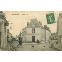 72 CONNERRE. Hôtel de Ville 1914