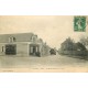 72 SPAY. Route du Mans avec Café Restaurant du Midi et Epicerie Mercerie 1908