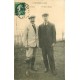 72 CAMP D'AUVOURS. Aviation en 1908. Aviateurs Berg et Wilbur Wright.