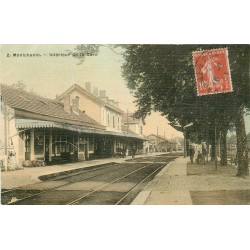 71 MONTCHANIN. Intérieur de la Gare 1913