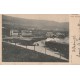 Suisse VALLORBE. Chemin de fer Train locomotive en Gare du Day 1905