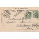 Suisse VALLORBE. Chemin de fer Train locomotive en Gare du Day 1905