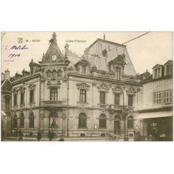 carte postale ancienne 21 DIJON. Caisse d'Epargne 1916. Epicerie du Centre