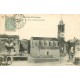 10 cpa 20 SARTENE. Eglise Ste-Marie Monument aux Morts Oliviers Chênes Quartier Caserne Mairie Pont Marché Remparts