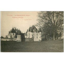 carte postale ancienne 03 LA MADELEINE. Château d'Origny