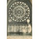 8 x cpa Paris NOTRE-DAME. Coeur Chapelle, Stalles, Rosace Transept Tympan Portail Nef Rois Israël