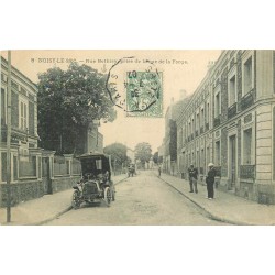 5 cpa NOISY-LE-SEC. Rue Bethisy du Goulet Tripier et les Ecoles rue Cottereau, Place Jeanne d'Arc