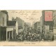 5 cpa 93 NOISY-LE-SEC. Le Marché, rue du Goulet, Statue Jeanne d'Arc et les Ecoles rue Cottereau