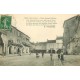 5 cpa 47 MEZIN Président et Place Armand Fallières, Hôpital, Péristyle Châteaux Trégnan & Carboste