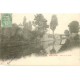 5 cpa 93 NOISY-LE-SEC. Familistère Rue Forge, Bd Gambetta, Mairie, Pont sur Canal et Gare avec tramway
