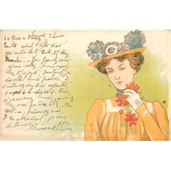 Illustrateur Henri Meunier Série Le Chic a Paris 1902