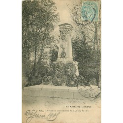 54 TOUL 1904. Monument commémoratif de la Guerre de 1870