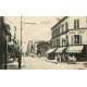 5 cpa 93 NOISY-LE-SEC. Rue de la Madeleine, Couleurs rue Pont, Charcuterie rue Merlan, Tabac rue Jean-Jaurès et Ecoles