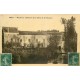 5 cpa 47 MEZIN. Allée des Escoubieux, Moulin Gélise Auzoue, Porte Anglaise, Collège Fallières et Théâtre