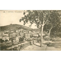 3 cpa 20 SARTENE. Vue générale sur la Ville