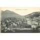 4 cpa 20 SARTENE. Vue générale sur la Ville et Croix du Faubourg de France sur la Vallée