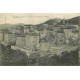 4 cpa 20 SARTENE. Vue générale sur la Ville et Croix du Faubourg de France sur la Vallée