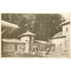 7 cpa 77 SAMOREAU. Ecole d'Horticulture des Pressoirs-du-Roy. Basse-Cour Roseraie Château Serres Vergers et Treille