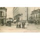 5 cpa 93 NOISY-LE-SEC. Carrefour rues Brèment et la Forge, Station Tramways, Bd Michelet, Panorama et Eglise St-Etienne