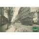 5 cpa 93 NOISY-LE-SEC. Carrefour rues Brèment et la Forge, Station Tramways, Bd Michelet, Panorama et Eglise St-Etienne