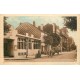 5 cpa 93 NOISY-LE-SEC La Poste Bar Gand Hôtel Moderne rue J.Jaurès, animation rue Forge, Place de la Mairie et La Vierge