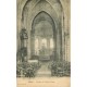 5 cpa 47 MEZIN. Portail Eglise Saint-Jean, Porte et intérieur