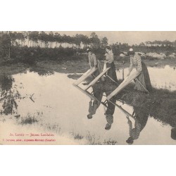 40 MORCENX. Jeunes Landaises au Lavoir