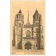 carte postale ancienne 21 DIJON. Façade Cathédrale Saint-Benigne 1941