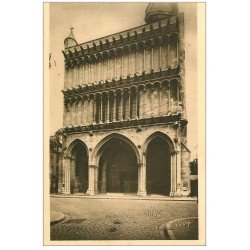 carte postale ancienne 21 DIJON. Façade de l'Eglise Notre-Dame n°15