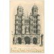 carte postale ancienne 21 DIJON. Façade Eglise Saint-Michel 1903