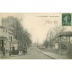 5 cpa 93 NOISY-LE-SEC. Rue de Brément, de la Forge, la Justice de Paix, vue pittoresque et café rue de la Gare