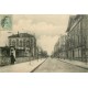 5 cpa 93 NOISY-LE-SEC. La Poste rue de la Forge, Bd de la République et Michelet, l'Eglise et la Gare