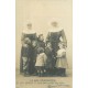 5 cpa LA VOIE DOULOUREUSE. Jugement, Adieux enfants, en Prison, Expulsion et coeur reconnaissant vers 1900