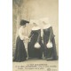 5 cpa LA VOIE DOULOUREUSE. Jugement, Adieux enfants, en Prison, Expulsion et coeur reconnaissant vers 1900