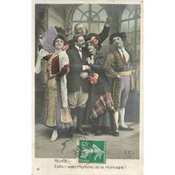 6 cpa Opéra HELYETT et MANUELA et Puycardas et Smithson 1909