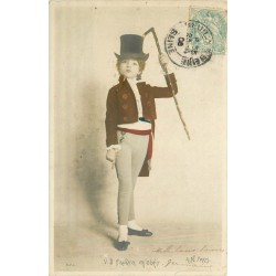 4 cpa A.N.Paris LE JEUNE ELU. Obéir, Autorité, Diplomatie et Rosières 1906