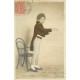 4 cpa A.N.Paris LE JEUNE ELU. Obéir, Autorité, Diplomatie et Rosières 1906