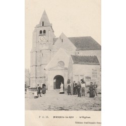 78 MESNIL-LE-ROI. L'Eglise belle animation