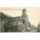 51 REUVES. L'Eglise bombardée avec tacot militaire