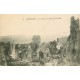 02 VASSOGNES. Les Ruines du Quartier de la Place avec militaires