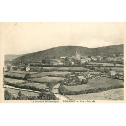 58 CORANCY. Vue Générale sur le Village 1938