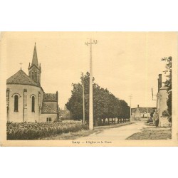 18 LURY. L'Eglise et la Poste