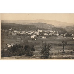 SUISSE Photo cpa BROC ET LE GIBLOUX édition Morel à Bulle