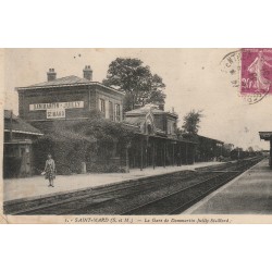77 SAINT-MARD. La Gare de Dammartin-Juilly Saint-Mard 1933