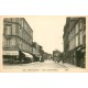 5 cpa 93 NOISY-LE-SEC. Tabac rue Anatole France, Hôtel rue Forge, Bd République, la Boissière et Chapelle