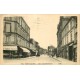 5 cpa 93 NOISY-LE-SEC. Boucherie rue Forge, vue générale, Mairie, la Vierge et Tabac rue Anatole France